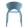 Modern design leisure stacking dining plastic chair